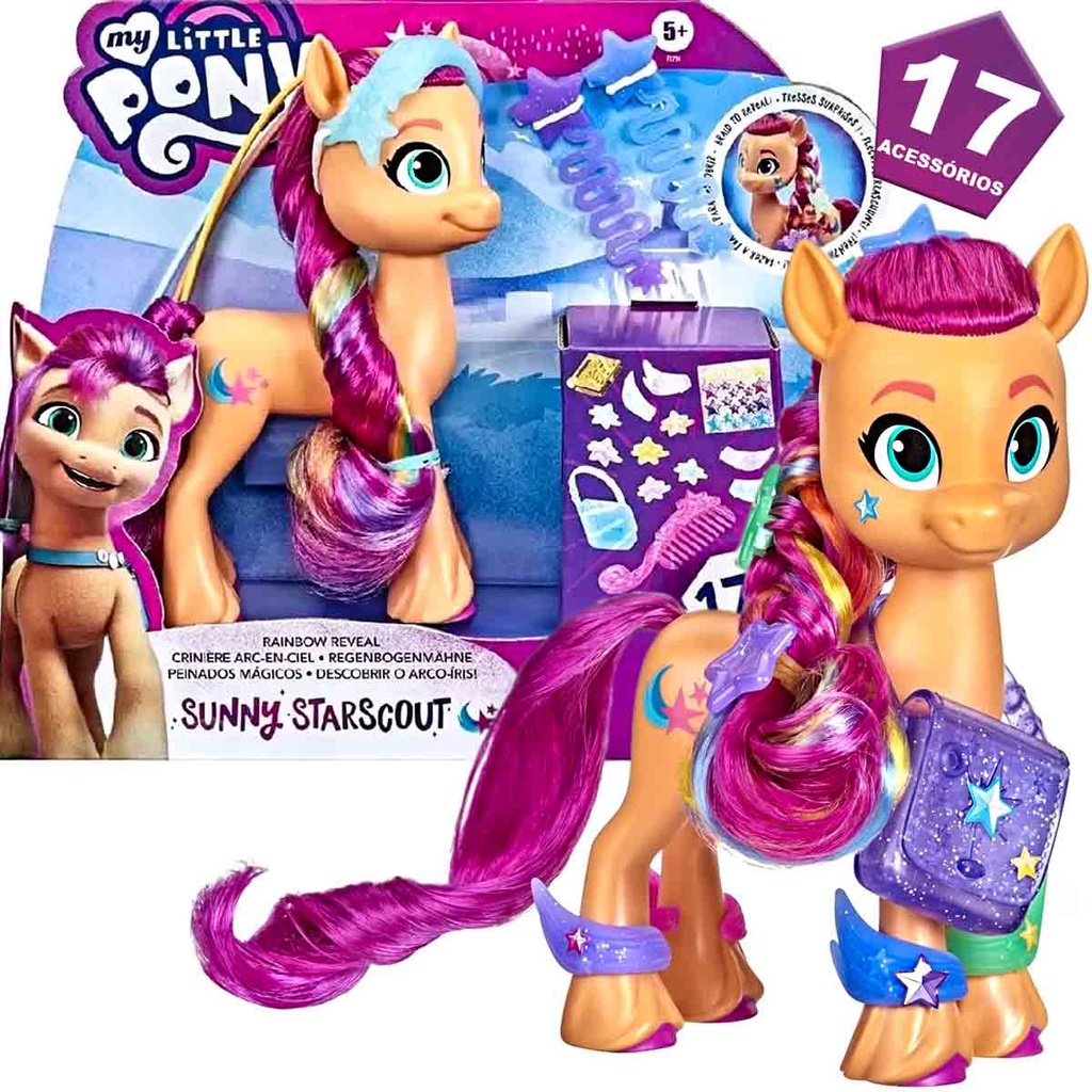 My Little Pony Subindo o Castelo Shimmer - Hasbro