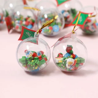 20PCS Presente De Natal Para Crianças Pequeno Borracha Colorida Sassafras Bola Decoração Escola Jardim De Infância