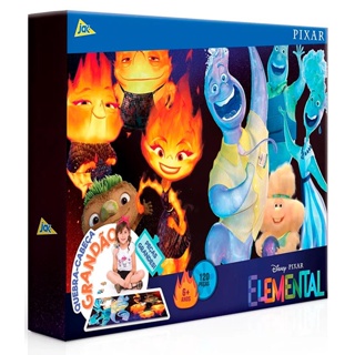 Puzzle Quebra Cabeça Infantil Disney Elementos 100 Peças - Toyster