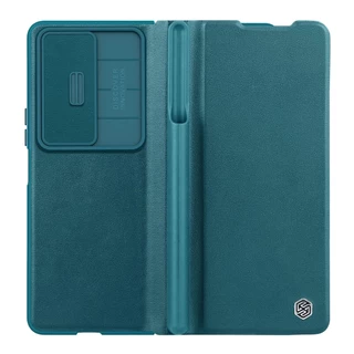 Capa Capinha Nillkin Qin Para Galaxy Z Fold 5 5g Case Couro