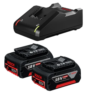 Kit 2 Baterias 18V Bosch 4,0Ah + Carregador Bivolt GAL 18V-40 Starter Kit
