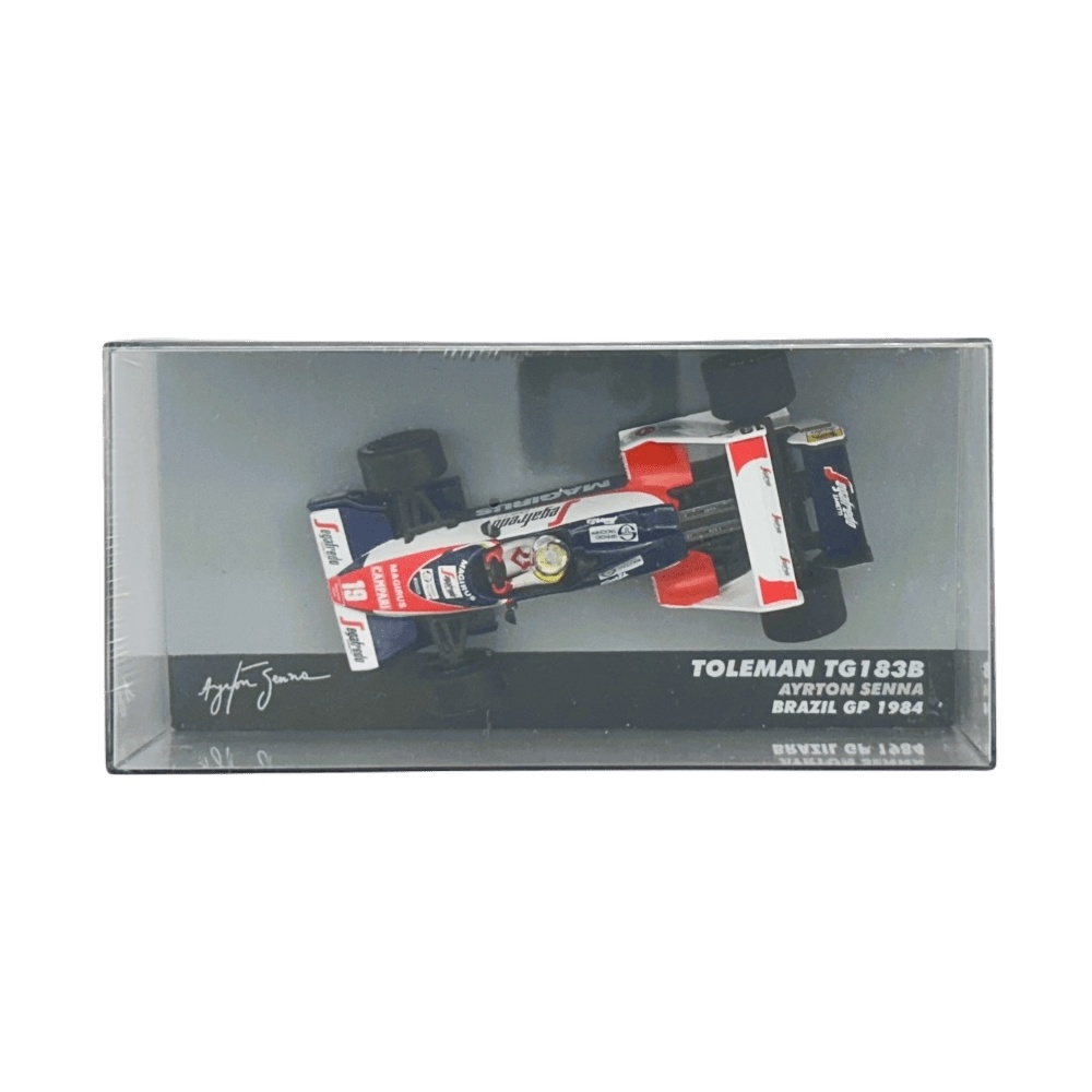 Miniatura F1 1984 Toleman TG183B Ayrton Senna 1:43 | Shopee