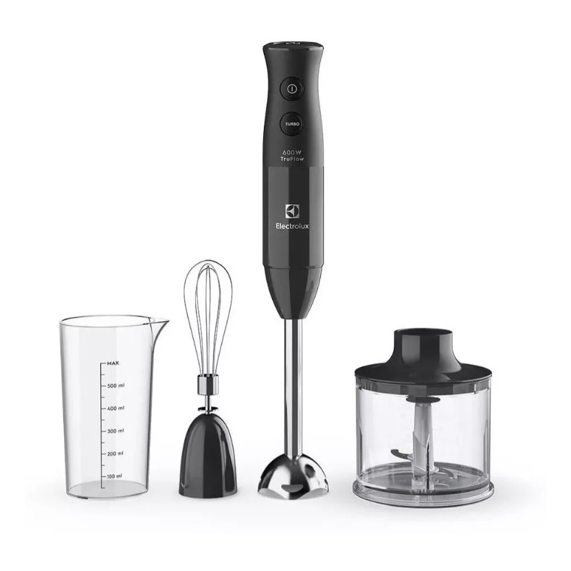 Mixer Black + Decker Fusion Mix 3 em 1, 600W, 2 Velocidades, Preto - MK600  220V - Lojas Afubra