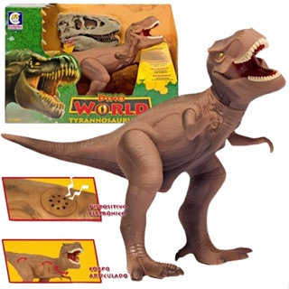 TIRANOSSAURO REX PAPO MARROM 2019 BRINQUEDO DE DINOSSAURO MINIATURA T. -  Dinoloja - A melhor loja de dinossauros de coleção do Brasil!