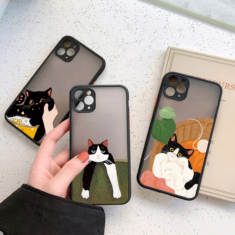 Estojo Artístico Para Telefone De Gato De Vários Estilos Xiaomi Redmi Nota 11S 12S 10 S 9S Pro Turbo 10C 12C 12 11 12 13 Plus 5G Capa Dura À Prova De Choque