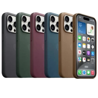 Capa Case em Couro Sintetico Slim Linha Super Premium Para iPhone 15 / 15 Pro / 15 Plus / 15 Pro Max
