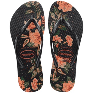 Chinelo Havaianas Slim Organic Preto Feminino