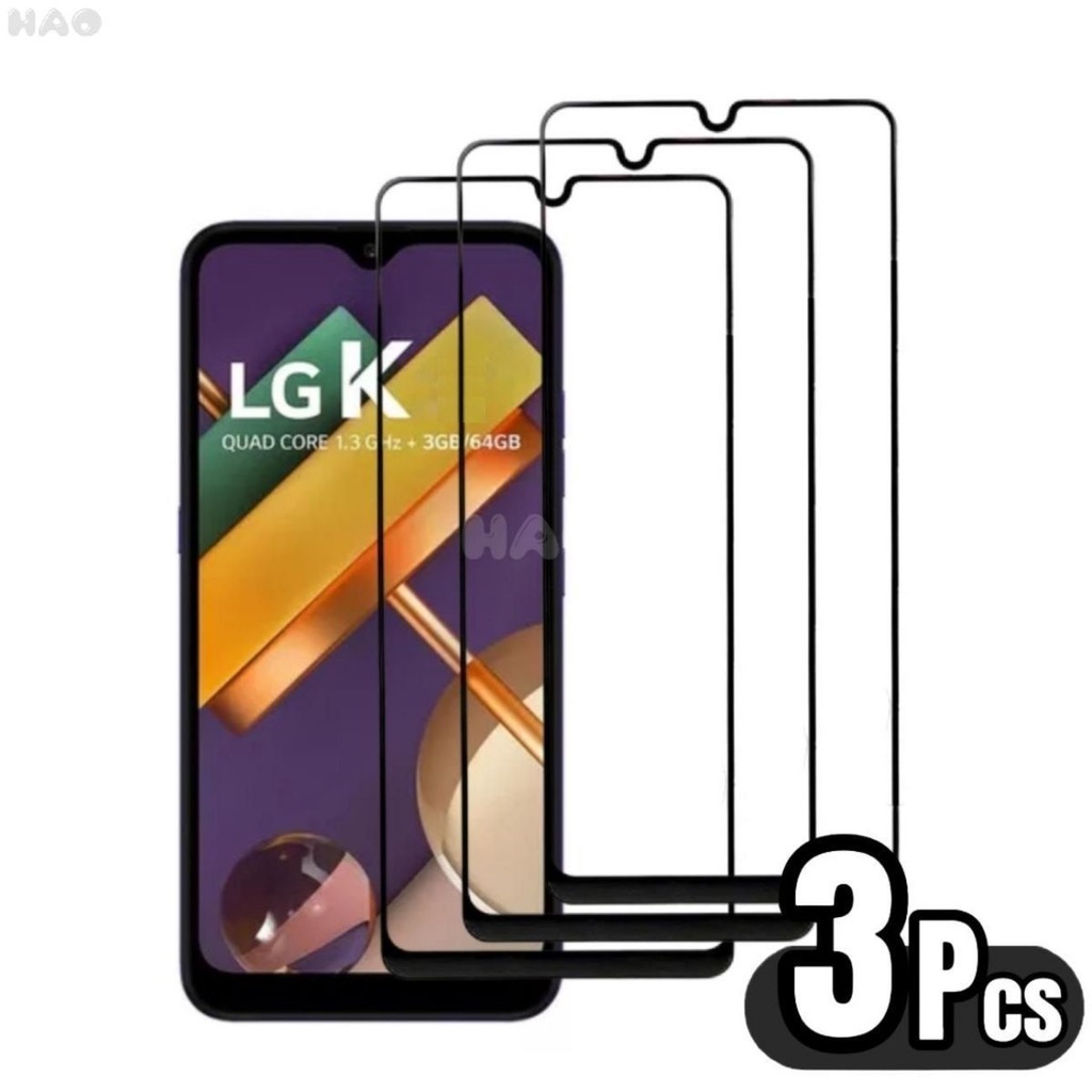Kit 3 Película De Vidro Temperado 3D/9D Tela Para LG K40s/K50s/K41s/K51s