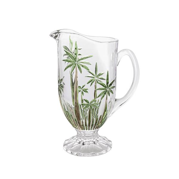 Jarra em cristal Wolff Palm Tree Sprayed 1,5 litro