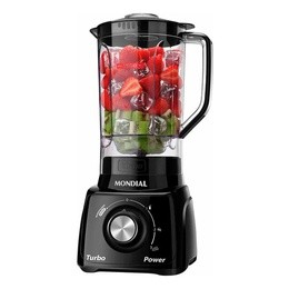 Liquidificador Mondial Turbo 500w Jarra 2,2 Litros Preto
