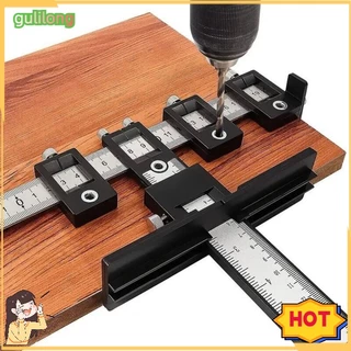 GULI Cabinet Hardware Jig Tool Localizador De Punções Ajustável Guia De Perfuração De Madeira Para Puxadores De Gavetas De Portas