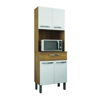 Armário de Cozinha Paneleiro 4 Portas 1 Gaveta Balli Dakar / Branco