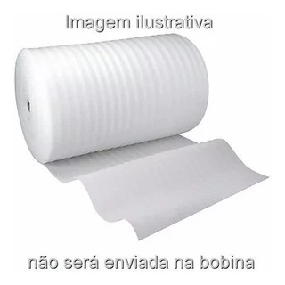 Espuma 0,5mm (meio) Polietileno Expandido 40cm X 30 Mt