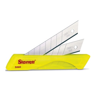 Laminas Reta Para Estilete 18 Mm 10 Peças Starrett