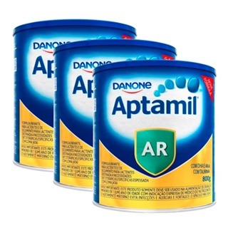 Fórmula Infantil Aptamil AR 800g Kit com 3 Unidades