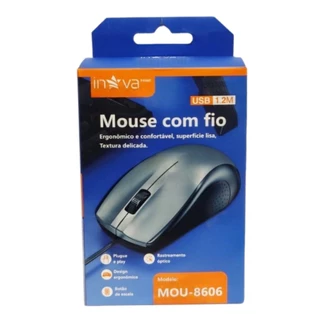 Mouse Óptico Com Fio 1.2m - Inova Prime