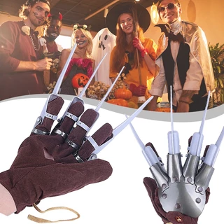 2023 Freddy Krueger Nightmare No Elm Street Luva De Lâmina Vestido De Fantasia De Halloween Novo