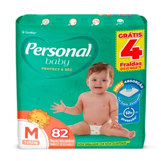 Fralda Descartável Personal Baby Premium Hiper 1 Pacote Todos os Tamanhos