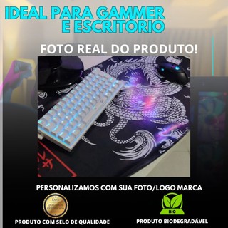 Mouse pad Roxo grande onda fora computador anime teclado mouse tapete ...