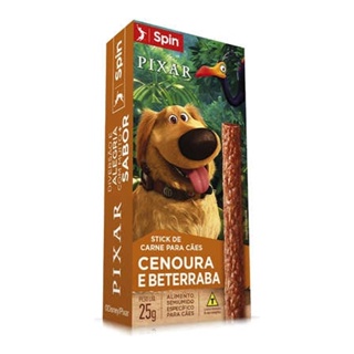 Petisco para Cães Up Spin Pet Cenoura/Beterraba 25g