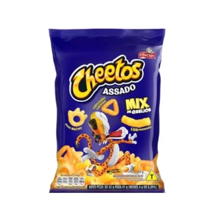 Kit 3 Cheetos Mix De Queijos Pequeno Elma Chips