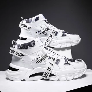 2023 Novos Sapatos De Verão Estilo Pai Versão Coreana Tendência Combinam Com Todos Os Tênis Boys Racing Sports Casual In