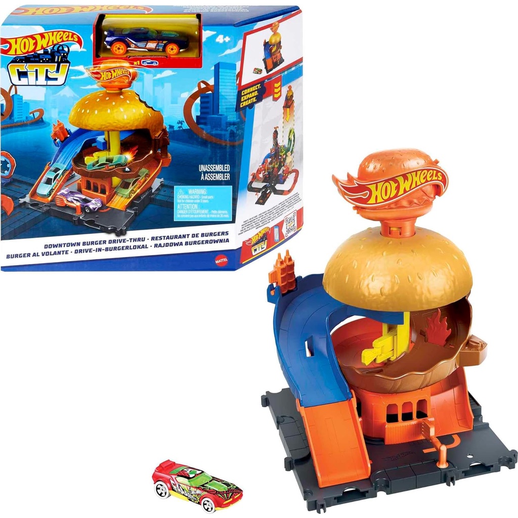 Hot Wheels Pista e Acessorio City Transportador do Dragao Unidade