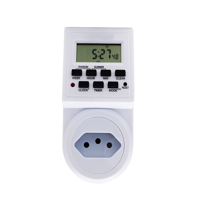 Timer Digital E Temporizador Tomada Lcd Programavel Energia Bivolt ...