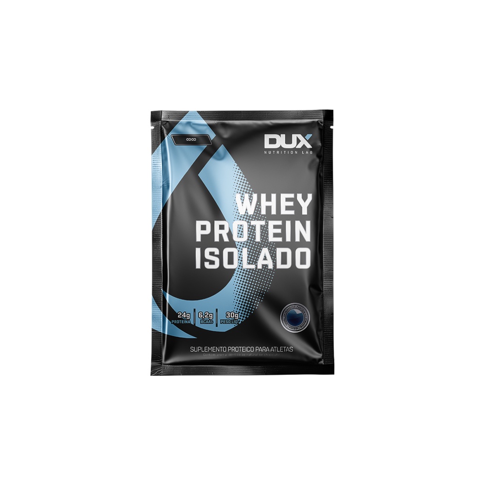 Whey Protein Isolado (sachê) Coco Dux Nutrition