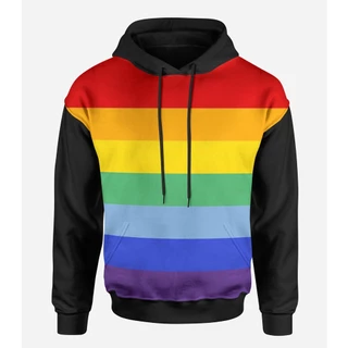 Moletom LGBTQ+ Arco Iris Poc