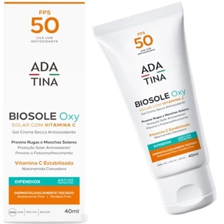 Biosole Oxy Fps 50 Protetor Solar Clareador Melasma Rugas