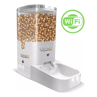 Alimentador Comedouro Inteligênte Automático Gato Cães Wi-Fi