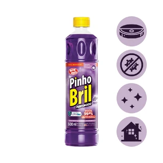 Desinfetante Perfumado Lavanda Pinho Bril Bombril 500Ml