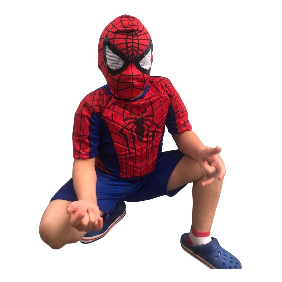 Fantasia Homem Aranha com Enchimento Tam 4, Roupa Infantil para Menino Homem  Aranha Usado 82715343