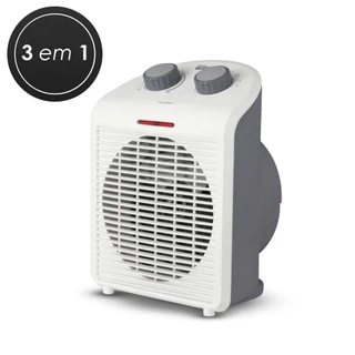 Aquecedor De Ar Elétrico Portátil 3 Em 1 Air Heat Wap