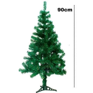 Árvore De Natal SEM pé Para Area Externa Pinheiro Verde Luxo 90cm -100 Galhos -DIRETO NO SOLO