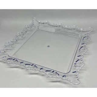 Bandeja Acrilica Luxo sem Base 24cm