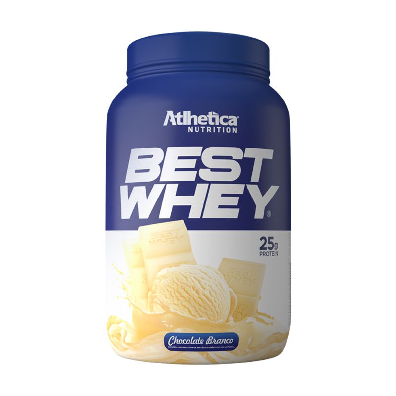 Best Whey 900 G – Atlhetica Nutrition (chocolate Branco)
