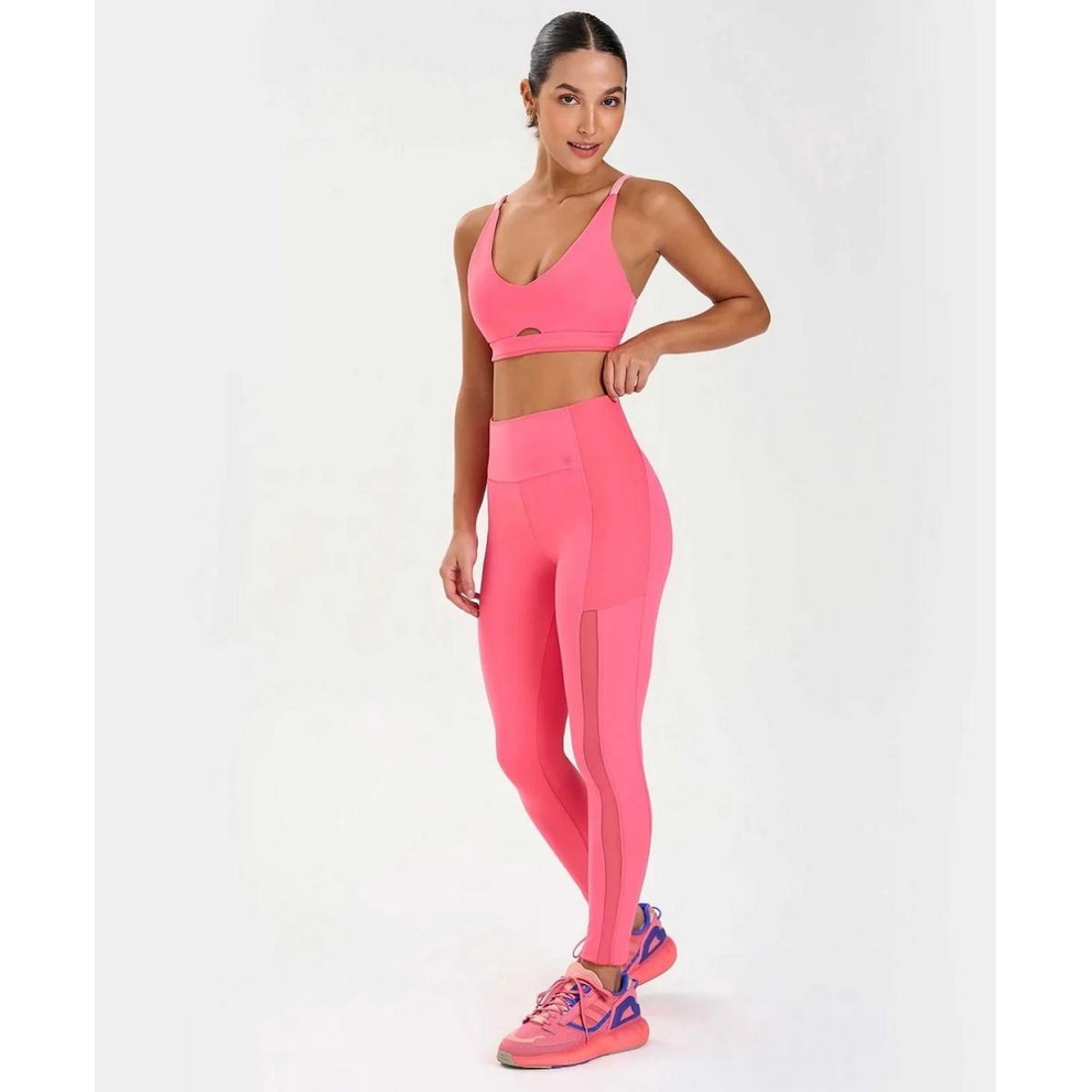 Legging flare roxo Soft Move, Leggings desportivos e joggers para mulher