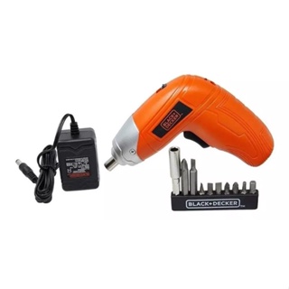 Parafusadeira 3.6v Kc3610 C/10 Acessórios Black+decker