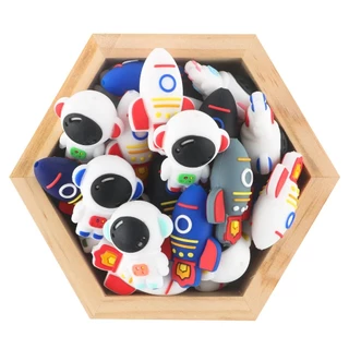 Entremeio Astronauta de Silicone com furo passante (Valor unitário)