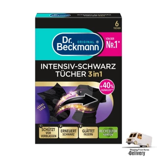 Dr Beckmann Panos Pretos Intensivos Para Fibras Pretas E Lisas Intensas 6 Folhas