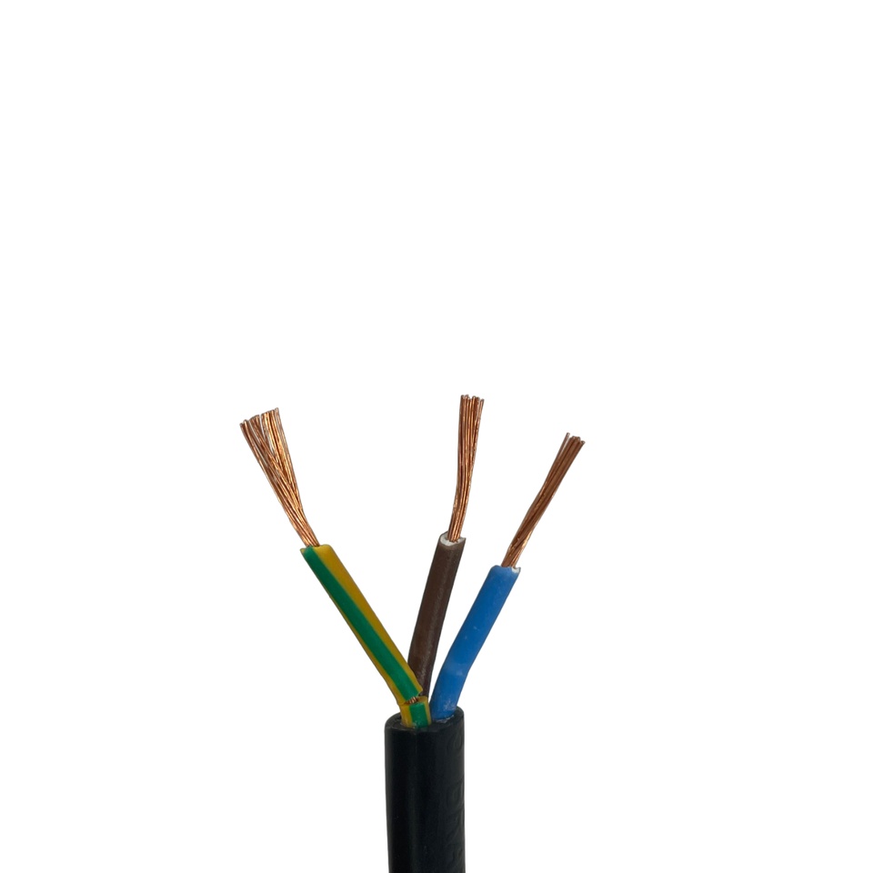 Cabo pp 3x0,75mm preto