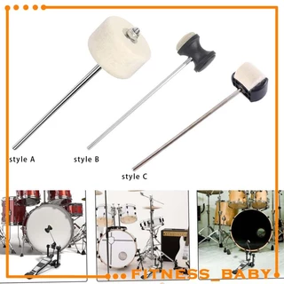 [fitness_baby] Batedor De Pedal De Tambor , Bastões De Percussão Anti-Derrapante , Peças De Substituição Baixo Profissional ,