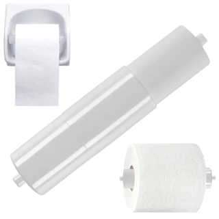 Rolete Plástico Para Papel Higiênico Papeleira Branco | Astra