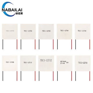 TEC1-12703 12704 12704 12705 08 09 10 15 T2YB 6A TEC Refrigeração termoelétrica semicondutora Peltier 40*40MM