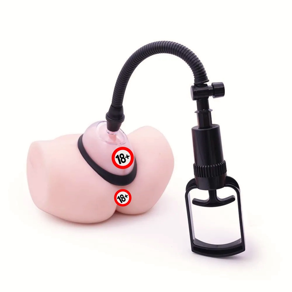 Bomba Manual Sucção Facilitador de Orgasmo Clitóris e Vagina - Pussy Pump