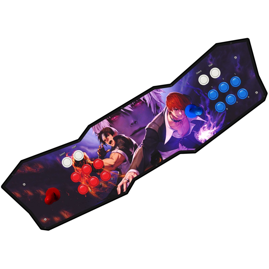 Controle Arcade Duplo USB p/ PC/PS3/Retrobox