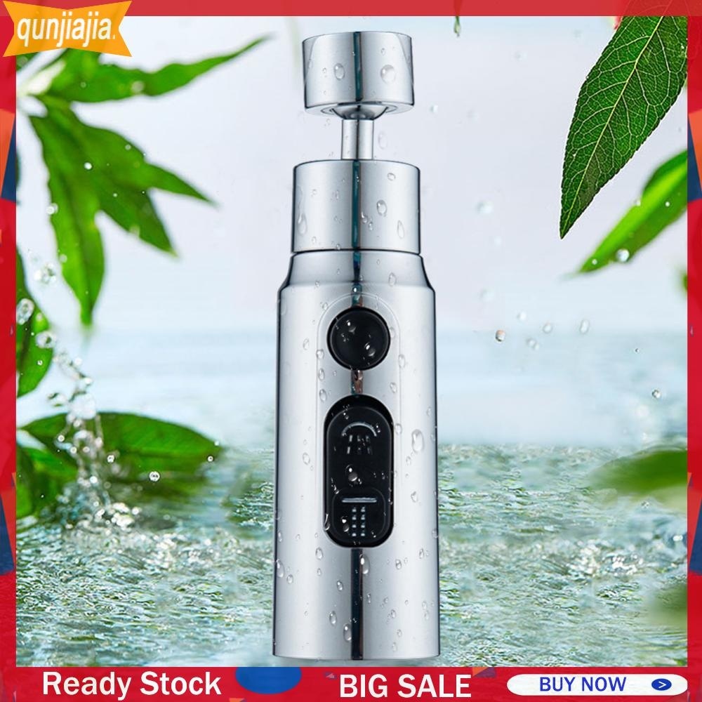 Torneira Rotativa 360 Graus Extensor Anti-Splash Aerador 3 Modos Para A ...