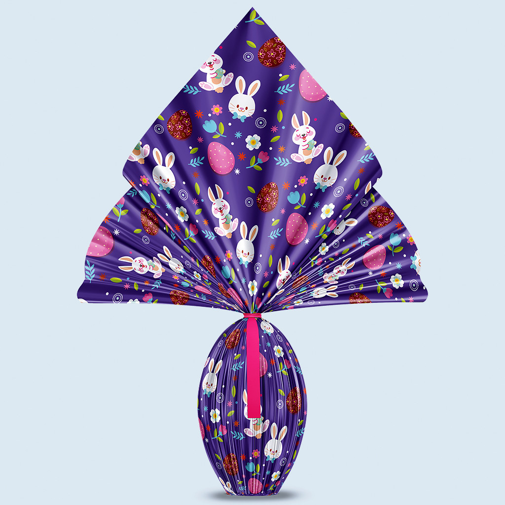 Folha p/ Ovo de Páscoa | 69x89 cm | 25 unidades | Lola | OVO 1KG